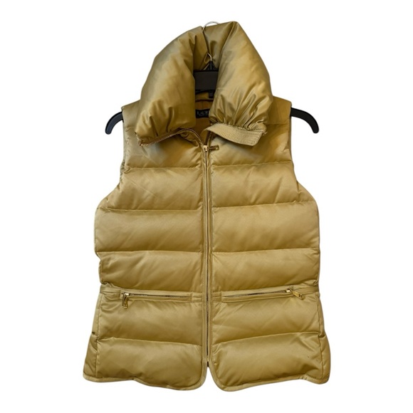 Lauren Ralph Lauren Satin Quilted Down Vest size XS - Picture 3 of 8
